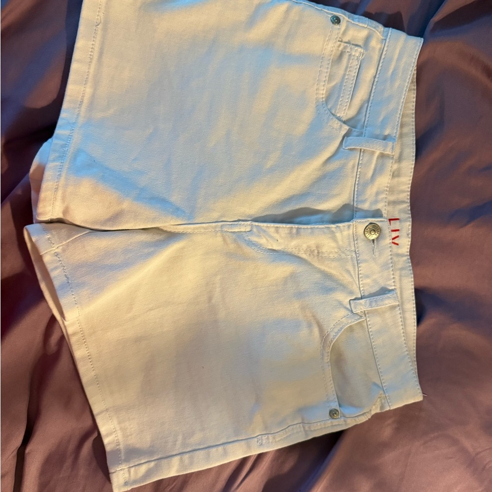 dELiA*s White Jean Shorts Classic Summer Style